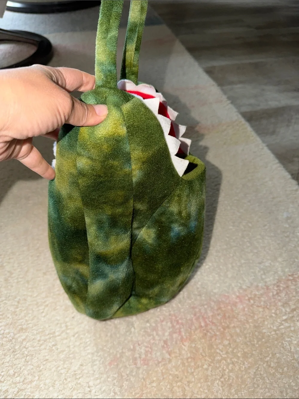Pottery Barn Kids T. Rex Halloween Trick or Treating Bag